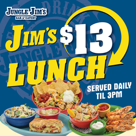Jungle Jim's Lunch